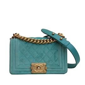 Chanel-CHANEL Handbags Boy-Blue