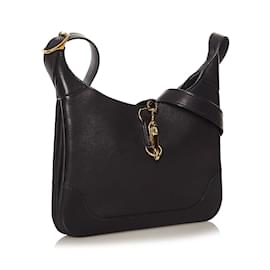 Hermès-HERMES Handbags Trim-Black