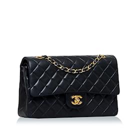 Chanel-CHANEL Handbags Timeless/classique-Black