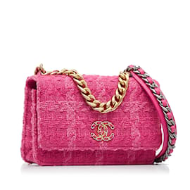 Chanel-CHANEL Handtaschen Chanel 19-Pink