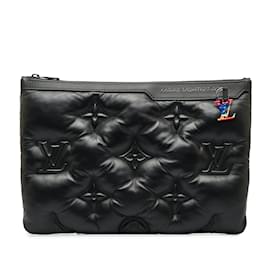 Louis Vuitton-LOUIS VUITTON Clutch-Taschen Sonstiges-Schwarz