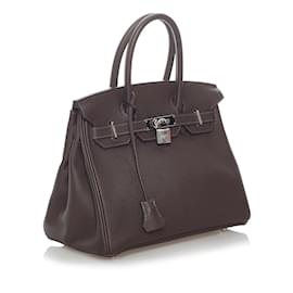 Hermès-HERMES Sacs à main Birkin 30-Marron