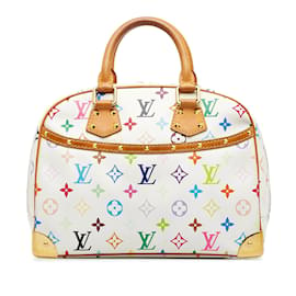 Louis Vuitton-LOUIS VUITTON Sacs à main Trouville-Blanc