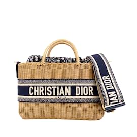 Dior-DIOR Handbags Dior Wicker-Brown
