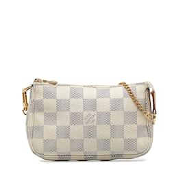 Louis Vuitton-LOUIS VUITTON Handbags Pochette Accessoire-White