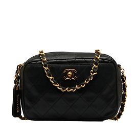 CHANEL Handbags Camera Black