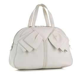 Yves Saint Laurent-YVES SAINT LAURENT Handtaschen Sonstiges-Weiß