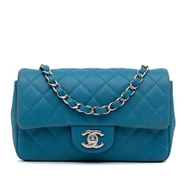 Chanel-CHANEL Handbags Timeless/classique-Blue