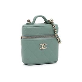 Chanel-CHANEL Handbags Vanity-Green