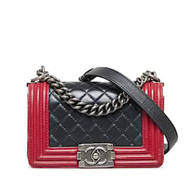 Chanel-CHANEL Handbags Boy-Black