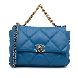 Chanel-CHANEL Handbags Chanel 19-Blue