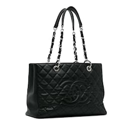 Chanel-CHANEL Handbags Grand shopping-Black