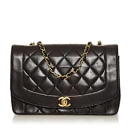 Chanel-CHANEL Handbags Diana-Black