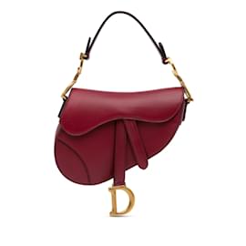 Dior-DIOR Sacs à main Selle-Rouge
