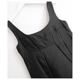 Marni-Vestido de tafetán negro de archivo de Marni-Negro