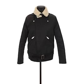 Sandro-Cotton coat-Black