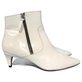 Isabel Marant-ISABEL MARANT  Ankle boots T.eu 38 leather-White
