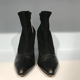 Givenchy-GIVENCHY  Ankle boots T.eu 38 leather-Black