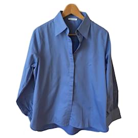 Autre Marque-Camiseta HANA SAN.Internacional L Algodón-Azul