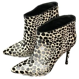 STELLA LUNA Ankle boots T.EU 38 Pony-style calfskin Black