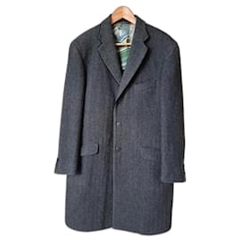 Etro-Etro men wool elegant coat-Grey