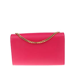 Yves Saint Laurent-Medium Kate Leather Tassel Shoulder Bag 354119-Pink