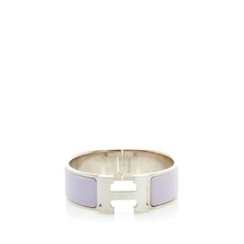 Hermès-Clic H Bracelet-Purple