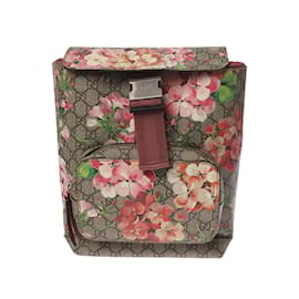 Gucci-GG Supreme Blooms Backpack 410544-Multiple colors