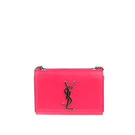 Yves Saint Laurent-Kate Leather Crossbody Bag 344620-Pink