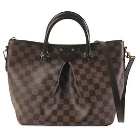 Louis Vuitton Marrón Damier Ebene Siena MM Castaño