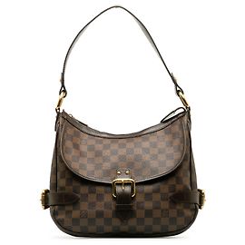 Louis Vuitton Brown Damier Ebene Highbury Marron