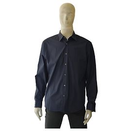 Camicia Burberry Brit blu in cotone da uomo XXL Blu
