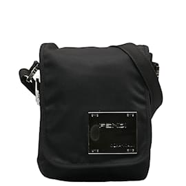 Fendi-Nylon Crossbody Bag 26772.0-Black