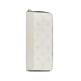 Louis Vuitton-Portafoglio verticale Zippy con monogramma Antartide M30446-Bianco