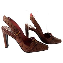 Manolo Blahnik-Manolo Blahnik shoes-Dark brown