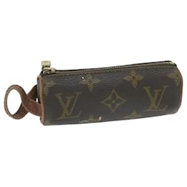 Louis Vuitton-LOUIS VUITTON Monogram Etui 3 Bolsa Bola de Golfe M58249 Autenticação de LV 64630-Monograma