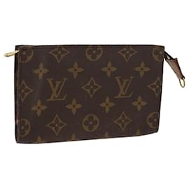 Louis Vuitton-LOUIS VUITTON Pochette Monogram Seau PM Pochette Accessoire LV Auth 64197-Monogramme