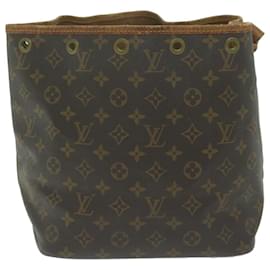 Louis Vuitton-LOUIS VUITTON Monogram Petit Noe Shoulder Bag M42226 LV Auth 62206-Monogram