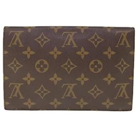 Louis Vuitton-Louis Vuitton Monogram Pochette rabat 20 Bolsa de Embreagem M51935 Autenticação de LV 64696-Monograma