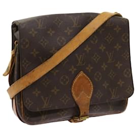 Louis Vuitton-LOUIS VUITTON Monogram Cartouchiere GM Shoulder Bag M51252 LV Auth 64328-Monogram