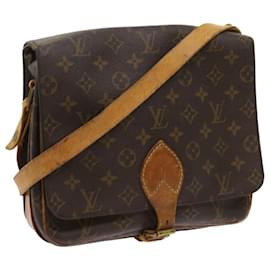 Louis Vuitton-LOUIS VUITTON Monogramm Cartouchiere GM Umhängetasche M.51252 LV Auth 64328-Monogramm