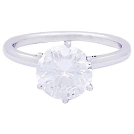 inconnue Solitaire Platinum, Diamond 1,71 carat. Other