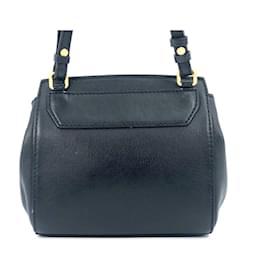MCM-MCM handbag evening bag bag bag black purple leather leather reptile look small-Other