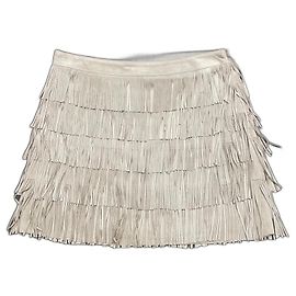 Michael Kors Suede Skirt Taupe Taupe