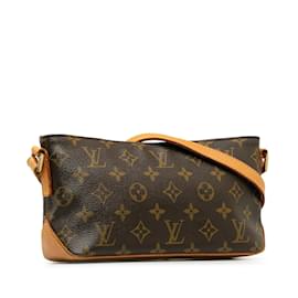 Louis Vuitton-Bolsa Louis Vuitton Monogram Trotteur Marrom Marrom-Marrom