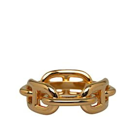Hermès-Anello per sciarpa Hermes Regate in oro-D'oro
