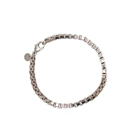 Tiffany & Co-Sterling Silver Tiffany & Co. Venetian Link Bracelet-Silvery