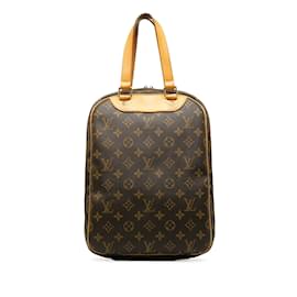 Louis Vuitton-Brown Louis Vuitton Monogram Excursion Handbag-Brown