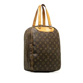 Louis Vuitton-Bolso de excursión con monograma Louis Vuitton marrón-Castaño