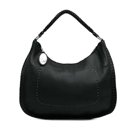 Fendi-Sac hobo Fendi Selleria noir-Noir